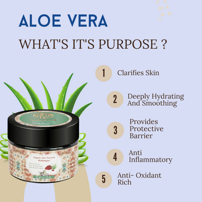 Organic Aloe Vera Gel (Brahmagini)