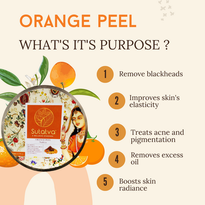 Orange Peel Scrub ( Nadeya)